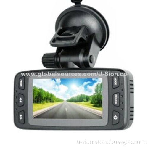 Full HD Car Camera/DVR, GPS, G-sensor, Ambarella A2, Full HD 1,296P, HDMI, Printable Logo